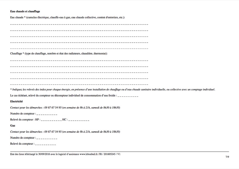 Exemple d'état des lieux - Page 7