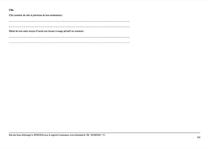 Exemple d'état des lieux - Page 8